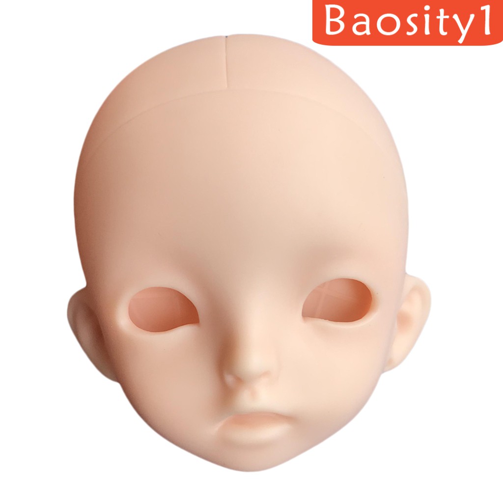 Mô hình đầu búp bê chưa sơn 1 / 6 ob28cm