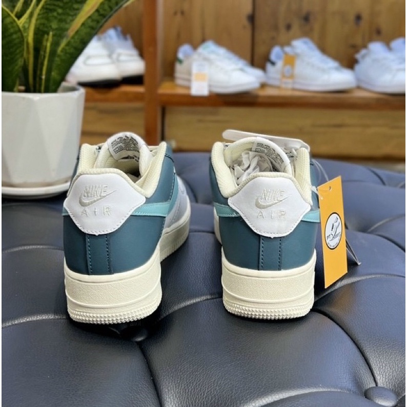 GIÀY AF1 LOW XANH CỐM DA THẬT LAI AU