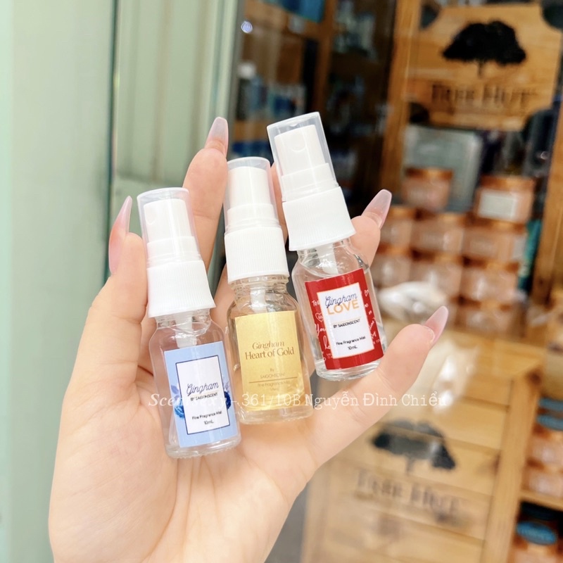 Xịt thơm cơ thể - nhiều mùi 10ml