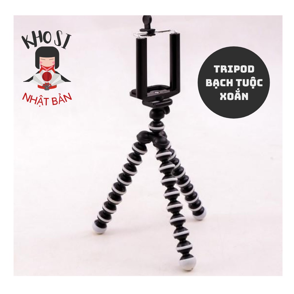 Tripod Bạch Tuộc Xoắn Trên Mọi Địa Hình - Tiện Lợi, Hoàn Hảo, Chắc Chắn