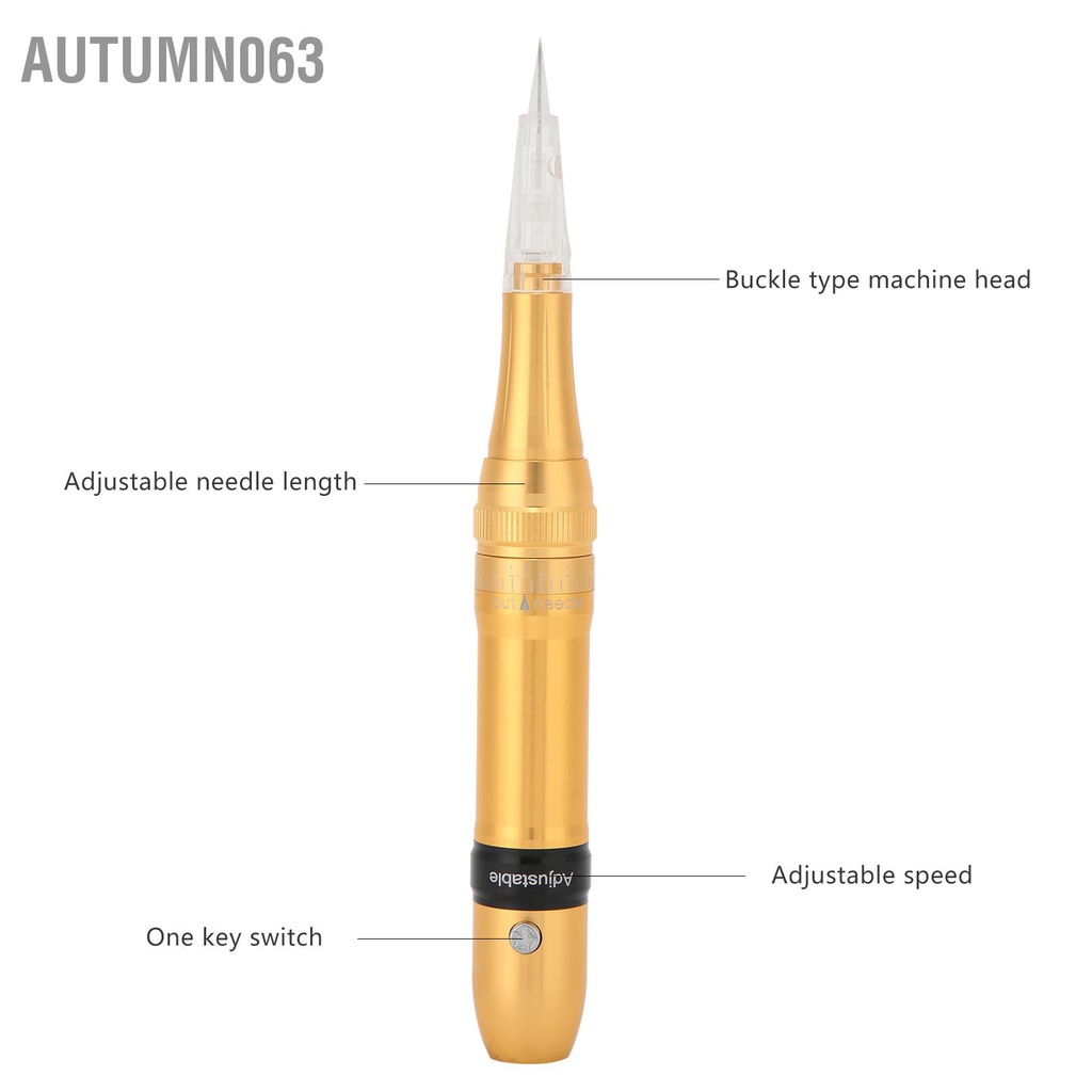 Thiết bị máy xăm kẻ mắt lông mày vĩnh viễn Microblading Pen 100-240V Autumn063