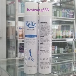 Keo xịt tóc Kella mềm giúp tạo kiểu và giữ nếp 420ml