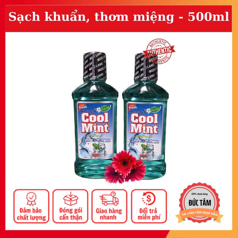 Nước Súc Miệng COOL MINT Chai 500ml