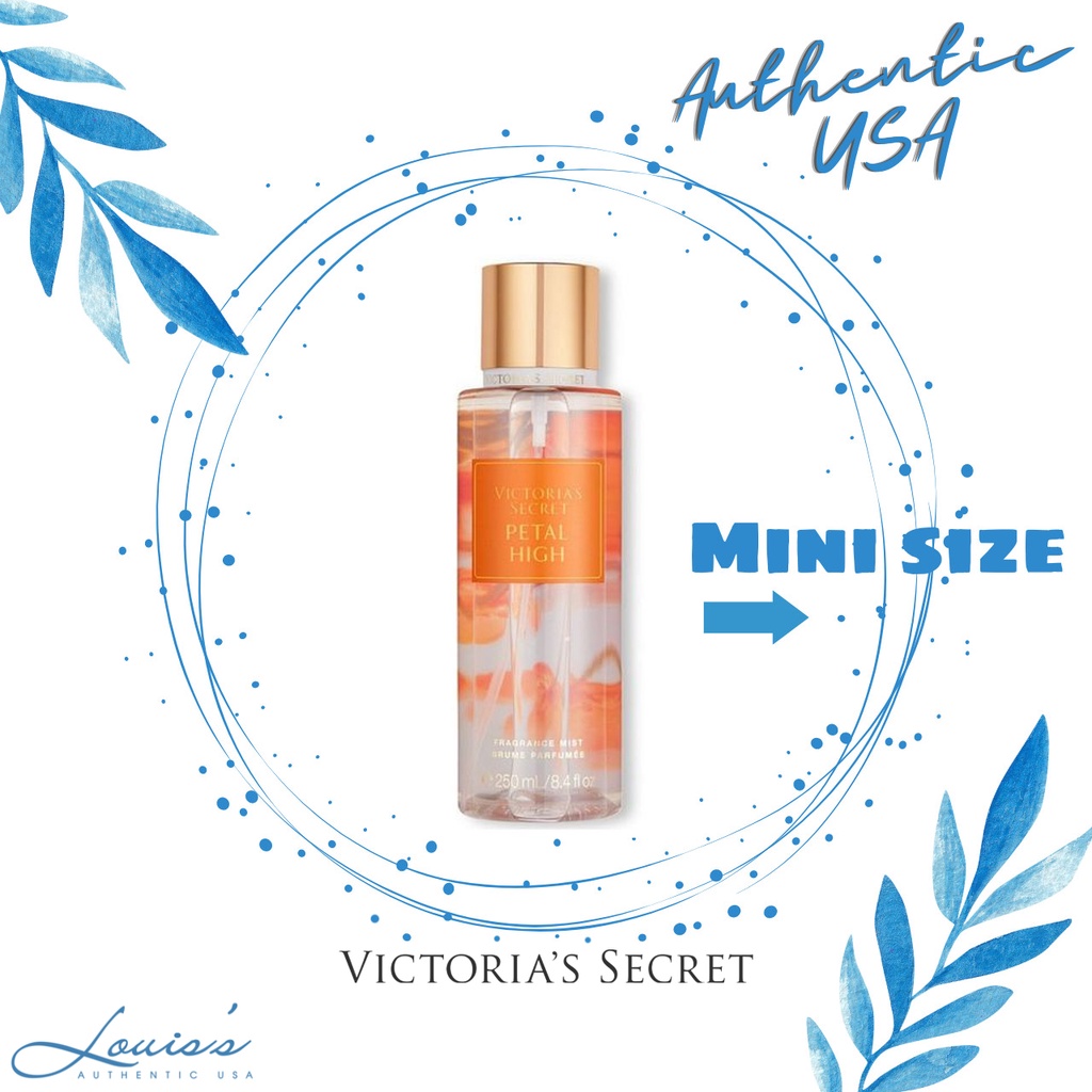 Body mist PETAL HIGH (Hoa, trái cây) - Xịt thơm toàn thân Victoria's Secret Mỹ