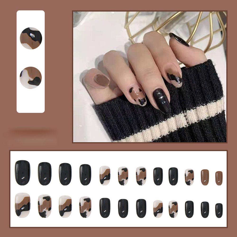 Hộp 24 Móng Tay Giả Thời Trang Cho Nữ