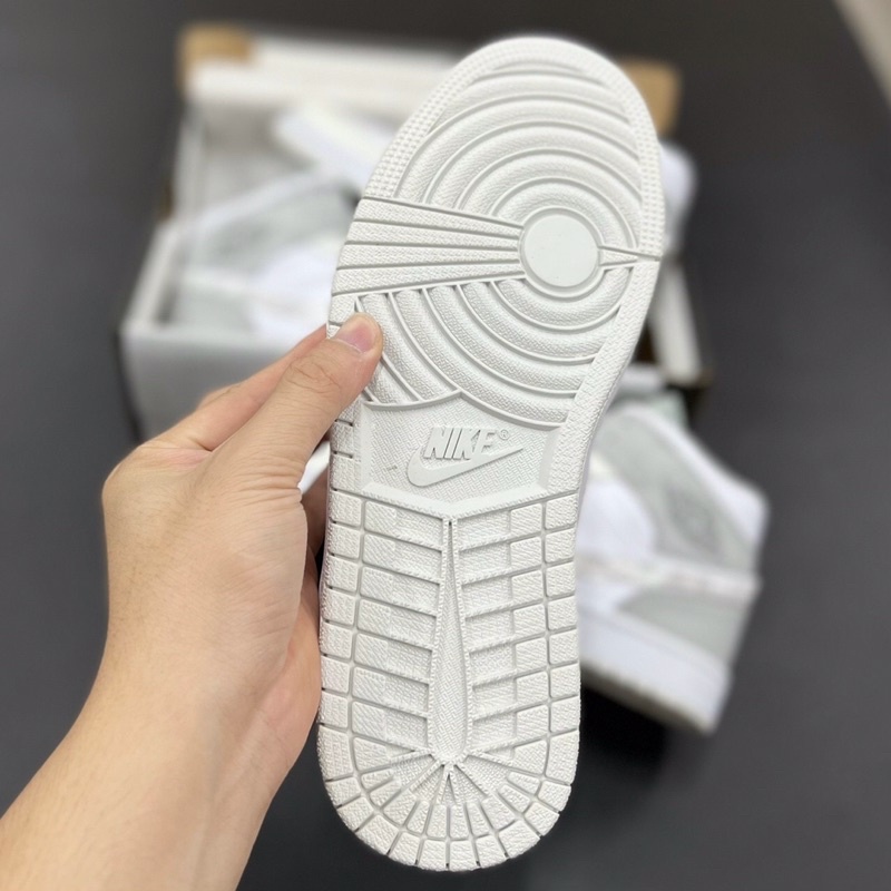 (ẢNH THẬT 1.1) Jordan Camo High cổ cao bản da nhăn