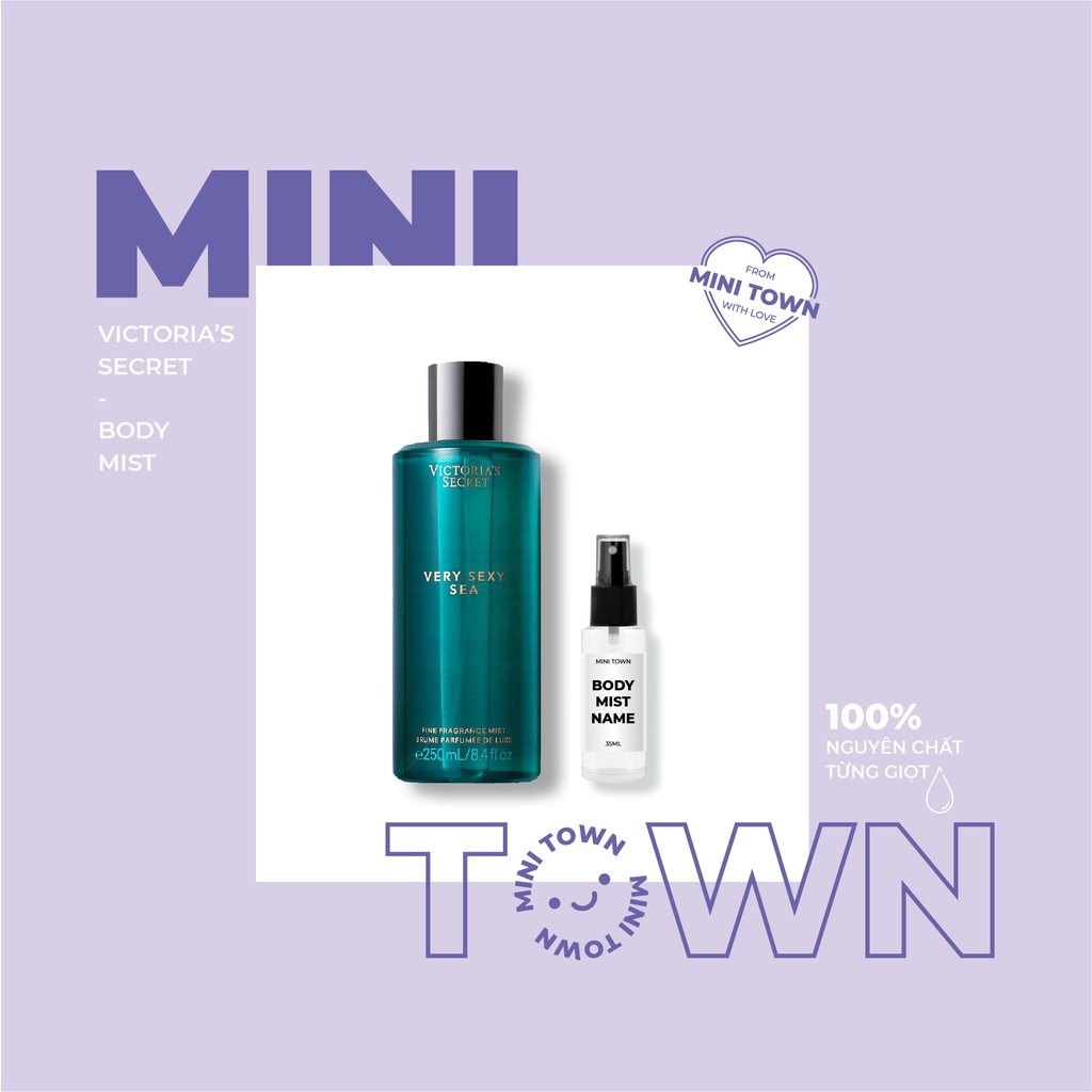 VERY SEXY SEA - Xịt Thơm Lưu Hương Toàn Thân Victoria's Secret Fine Fragrance Mist