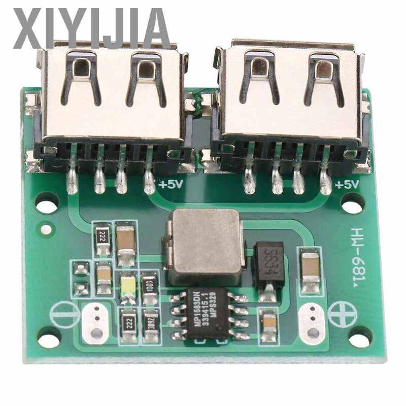 Xiyijia Dual 9V/12V/24V To 5V 3A DC-DC Step Down Power Charger Buck Module Convenient