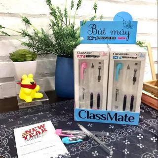 Bút máy chống dây mực ngòi trơn công nghệ nhật ICHI CL-FP100 cho học sinh tiêu học