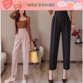Quần baggy cạp cao 3 cúc siêu đẹp