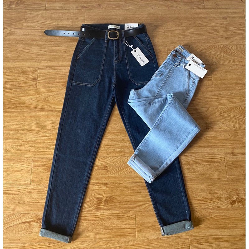 Quần Jeans Boy Suông Xuất Xịn [Ảnh Thật 100%]