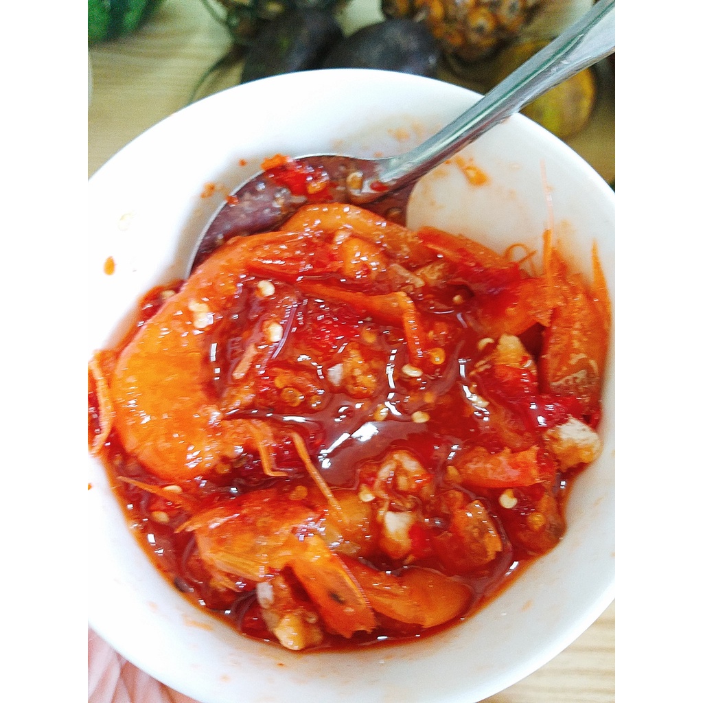✅ COMBO 2 ĐẶC SẢN HẢO HẠNG HUẾ - TÔM NÕN BỎ ĐẦU BÀ DUỆ 400g VÀ MẮM RÒ BÀ DUỆ 400g