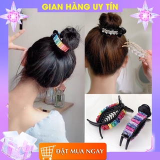 1 kẹp tóc nữ càng cua 3 răng hàn quốc cute duyên dáng