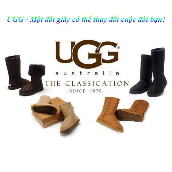 Giầy UGG Australia Hàng chuẩn Xuất dư.