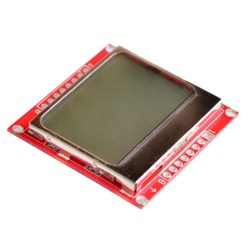 1 Mô Đun Hiển Thị Màn Hình LCD 5110 84 * 48 84x84 Nokia 5110 Arduino