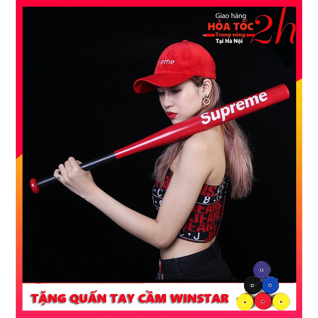 Gậy Bóng Chày Supreme Cao Cấp Cuốn Tay Cầm Winstar Chính Hãng