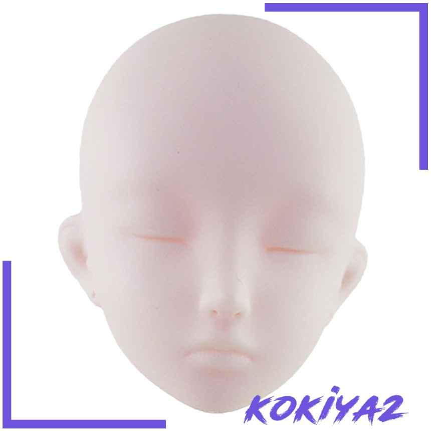 Đầu Búp Bê Bằng Vinyl Không Sơn 1 / 3 Kokiya 60cm 1
