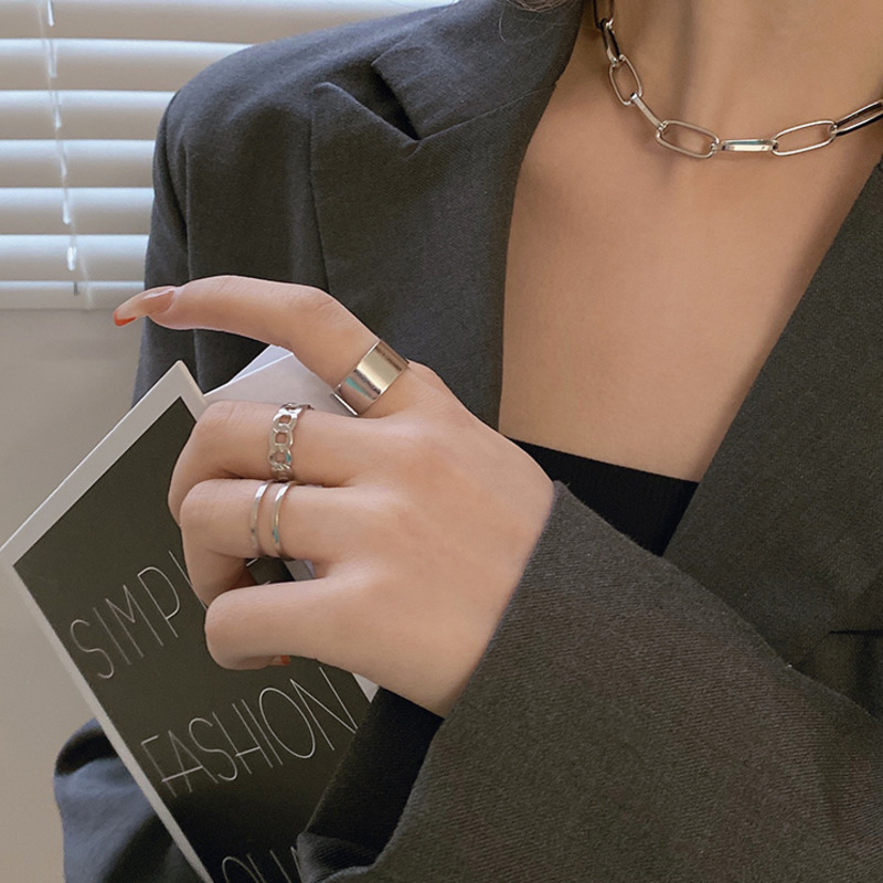 Set Nhẫn Đeo Tay Kiểu Dáng Thời Trang Phong Cách Cho Nữ