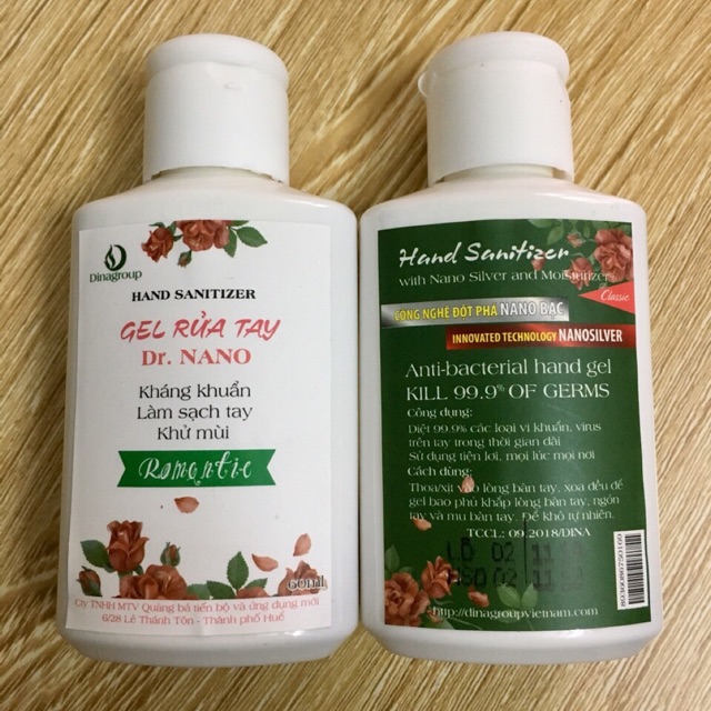 Gel rửa tay khô Dr. Nano