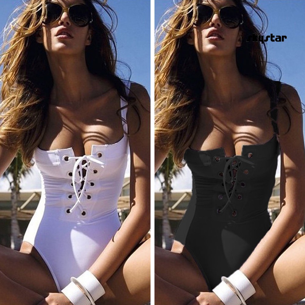 Bộ Đồ Bơi Một Mảnh Có Độn Gợi Cảm Cho Nữ | BigBuy360 - bigbuy360.vn