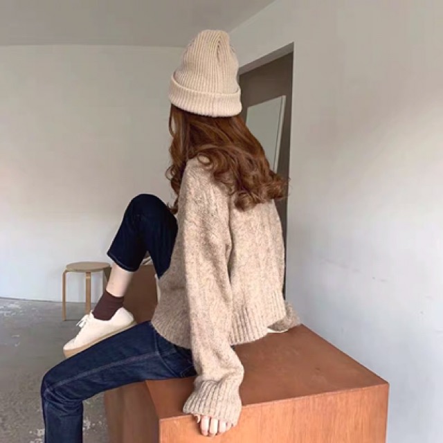[ẢNH THẬT CUỐI] Áo cardigan len thừng ulzzang | BigBuy360 - bigbuy360.vn