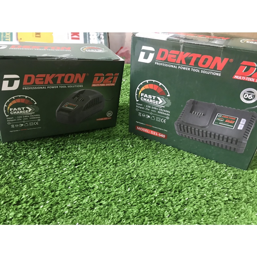 Pin Sạc Dekton 21V 2AH-3AH-4Ah. Dùng cho máy Dekton và những máy trên thị trường chạy chân MKT. BH 6 Tháng
