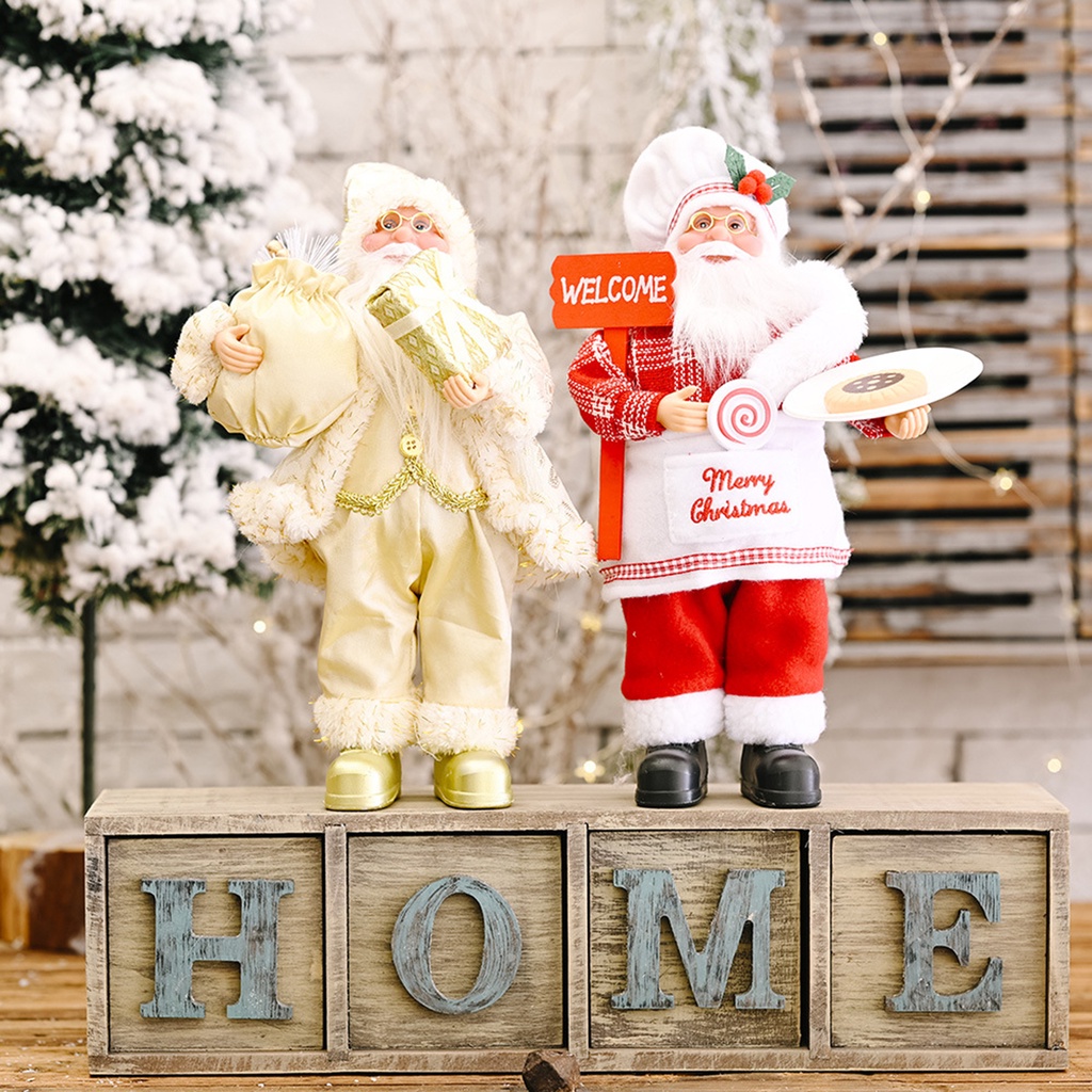 Đồ trang trí Ông Già Noel Trang Trí Giáng Sinh Vui Nhộn
