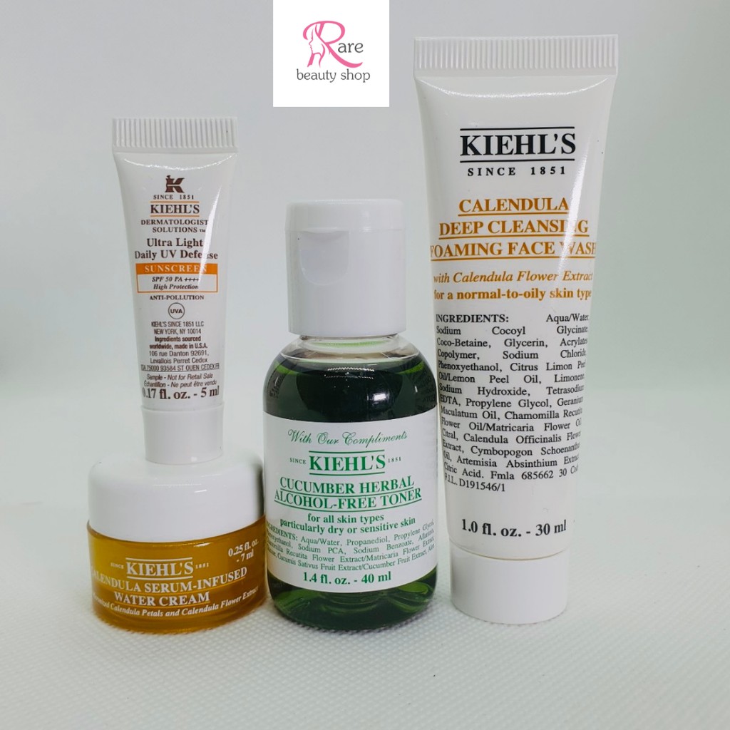 (Duty free) Set Kiehl's mini duty (số 20)