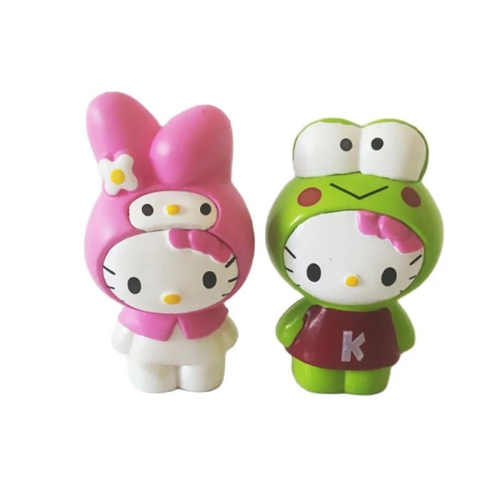 Mô Hình Nhân Vật QUINTON Hello Kitty 5cm Dùng Để Trang Trí Bánh Kem
