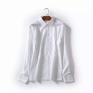 Áo sơ mi trắng chất mịn mát hàng TQXK sale lẻ size