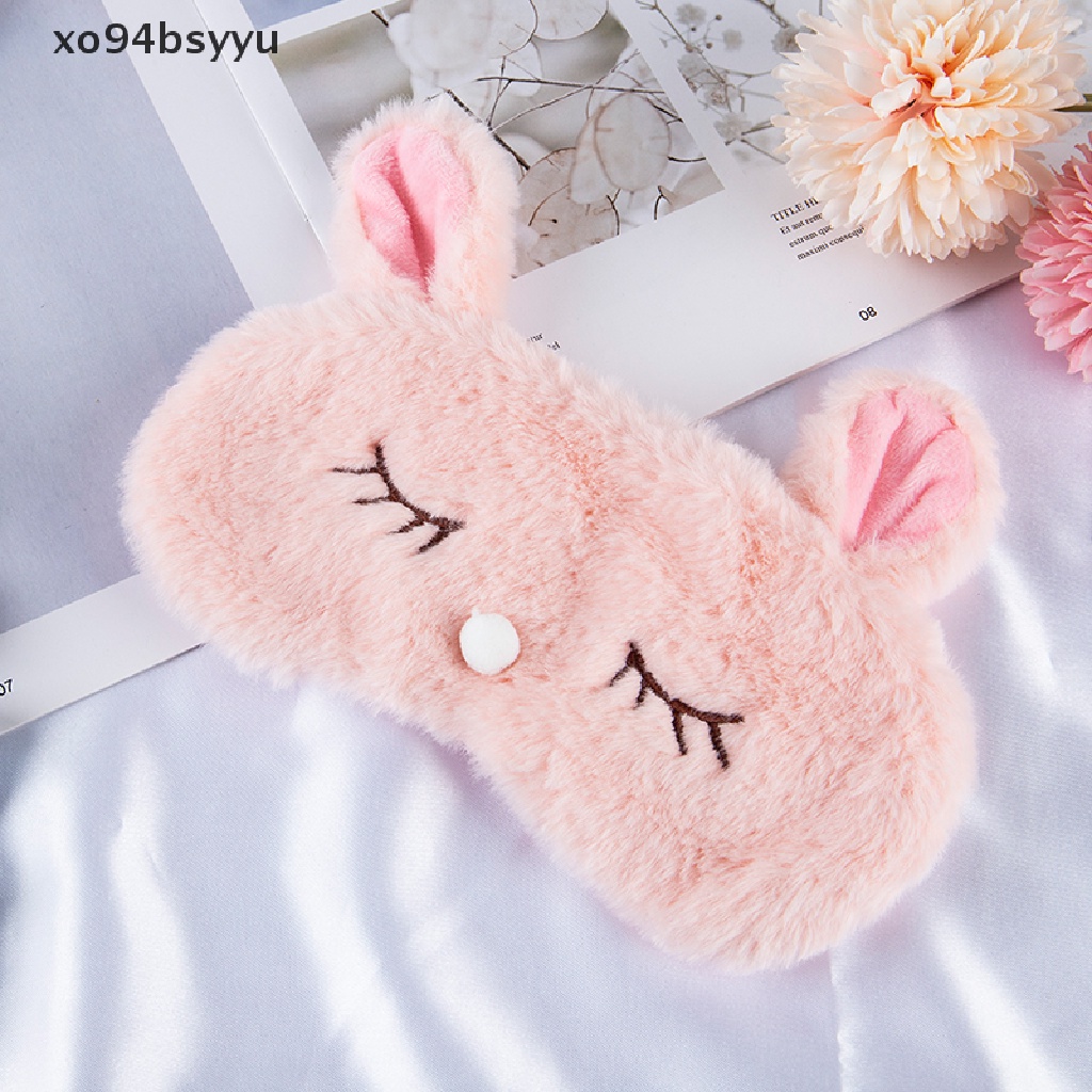Xo94bsyu Mặt Nạ Che Mắt Ngủ Trưa Thư Giãn Họa Tiết Hoạt Hình Cho Mèo