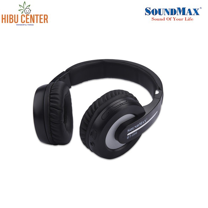 Tai Nghe Bluetooth Không Dây SOUNDMAX BT200  Hibucenter