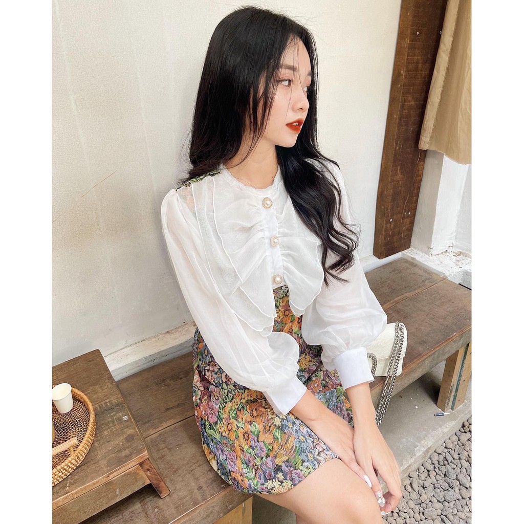 [Mã FAMARAL1 giảm 10K đơn 50K] ĐẦM THIẾT KẾ NƠ HOA CAO CẤP( JESSI DRESS) | BigBuy360 - bigbuy360.vn