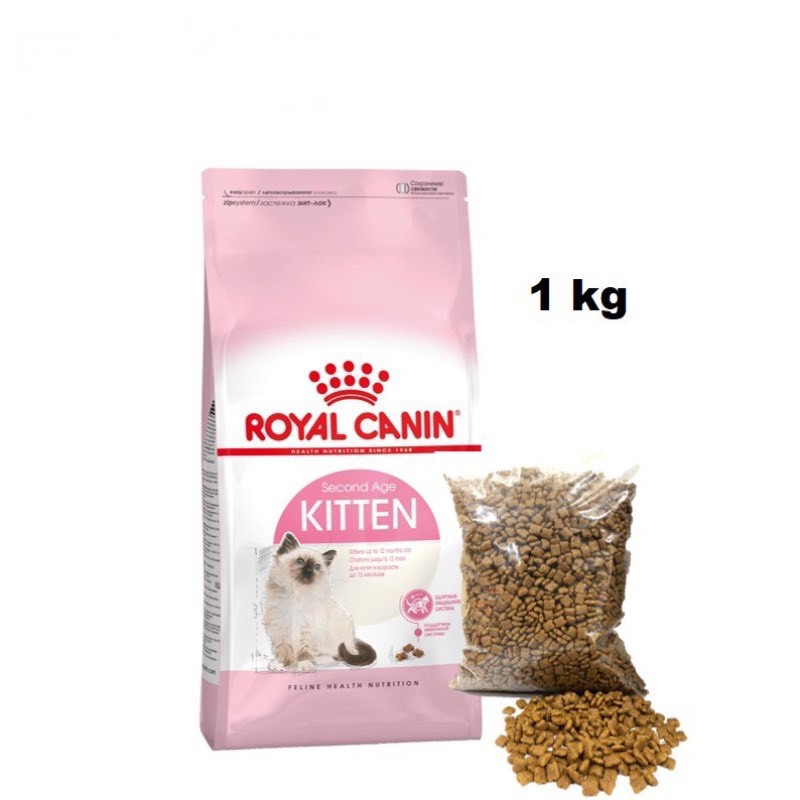 Thức ăn cho mèo Royal Canin Kitten 36 túi zip chia 1kg