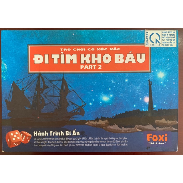 Board game Đi Tìm Kho Báu - Phần 2