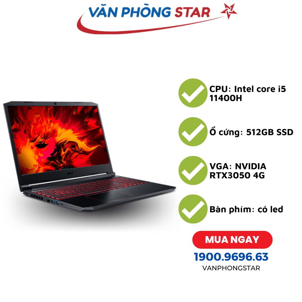 Laptop Acer Gaming Nitro 5 Eagle AN515-57-54MV