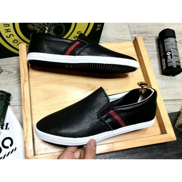Giày Slip on Da