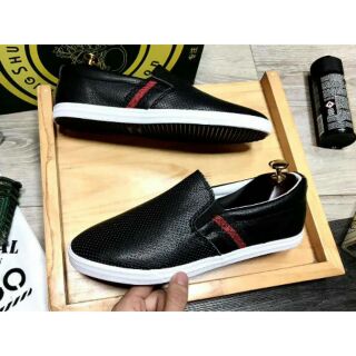 Giày Slip on Da