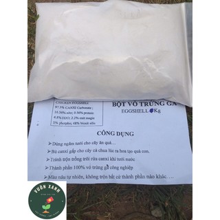 250gr Bột vỏ trứng / Vỏ trứng gà (tặng 300gr Phân cá Hữu cơ khi mua 1kg)