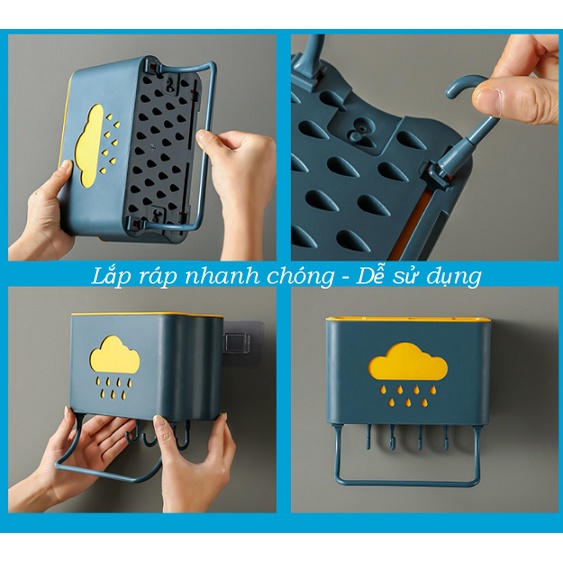 ỐNG ĐŨA ĐÁM MÂY MƯA KÈM MÓC TREO TIỆN DỤNG. HỘP MUỖNG ĐŨA MÂY MƯA G140-Maymua