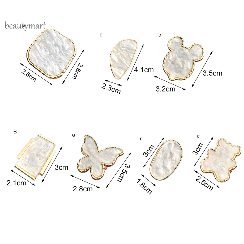 [Hàng mới về] Khay pha màu sơn móng nhiều kiểu dáng tùy chọn