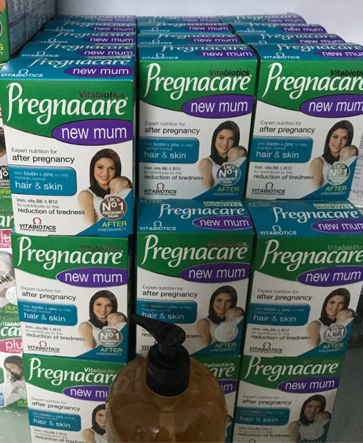 Pregnacare New mum UK - Sản phẩm bổ sung cho mẹ nuôi con bú