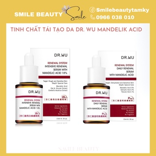 Serum drwu MA (Mandelic acid) 8% và 18% Dr.wu các loại