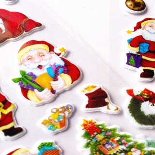 5 Vỉ Sticker 3D Nổi Giáng Sinh