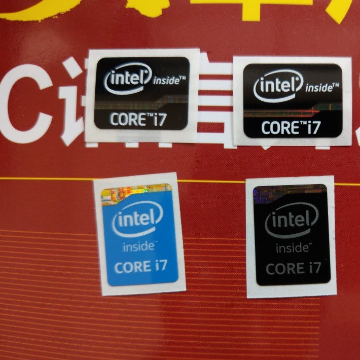 Sticker Intel và AMD