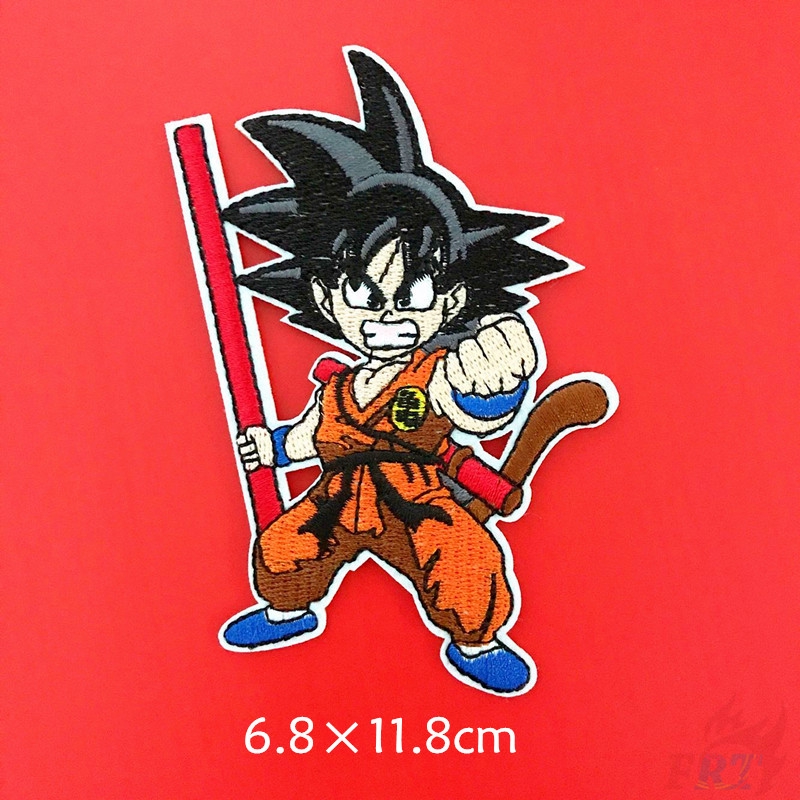 ☸ Anime：DRAGON BALL S-4 Patch ☸ 1Pc Son Goku Diy Sew on Iron on Patch