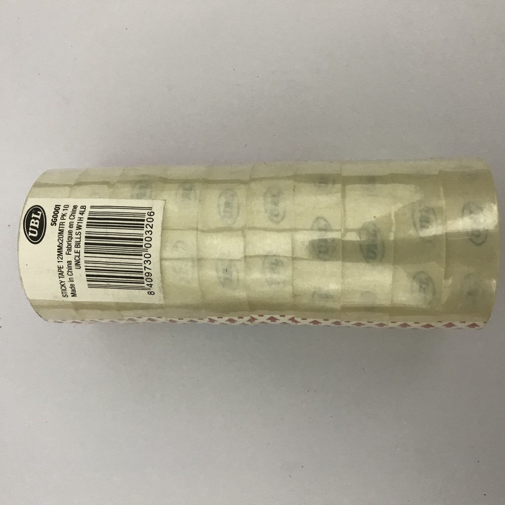Băng Keo 12mmx20M 10Cái Uncle Bills SG0001