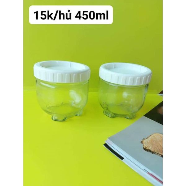 Hủ thủy tinh đựng gia vị 450ml