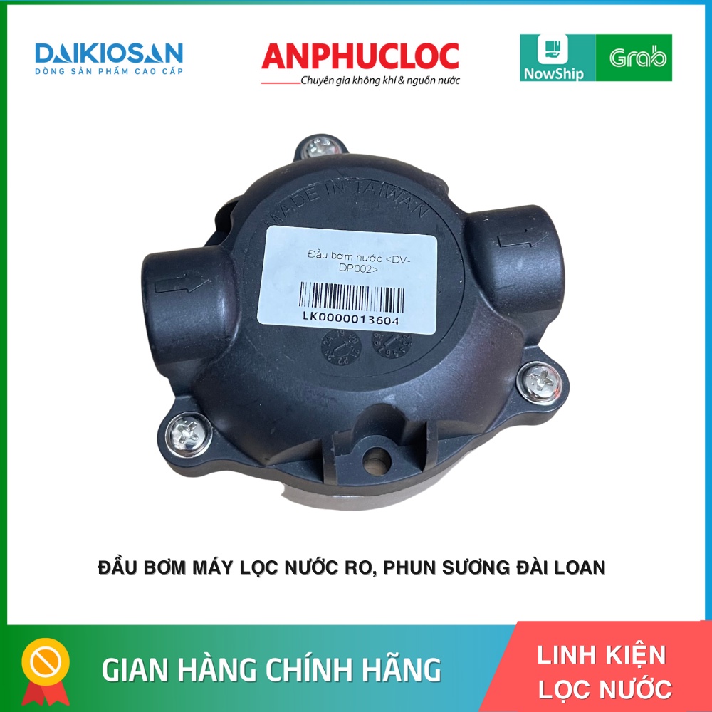 ĐẦU BƠM NƯỚC MÁY LỌC NƯỚC, PHUN SƯƠNG ĐẠI VIỆT NHẬP KHẨU ĐÀI LOAN - GIAO NHANH 2H HCM