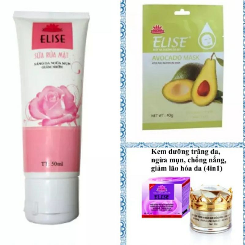 Bộ kem dưỡng da Elise 10g